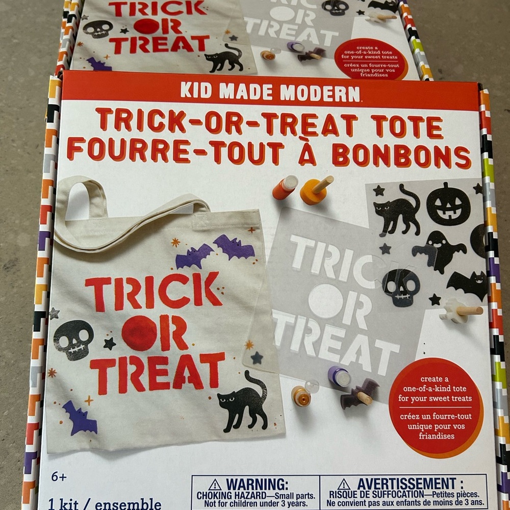 Kid Made Modern Trick-Or-Treat Tote